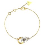 Armbnd til kvinder Guess JUBB05106JWYGS Gylden #1