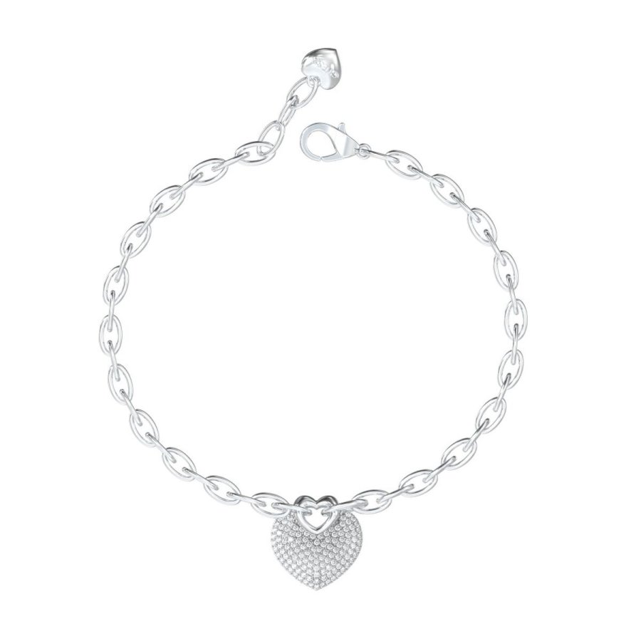Armbnd til kvinder Guess JUBB05214JWRHS Slvfarvet #1
