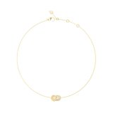 Halskde til kvinder Guess JUBN05219JWYGT-U Gylden #1