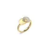 Ring til kvinder Guess JUBR05222JWYG56 16 Gylden #1