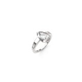 Ring til kvinder Guess JUBR05248JWRH54 14 Slvfarvet #1