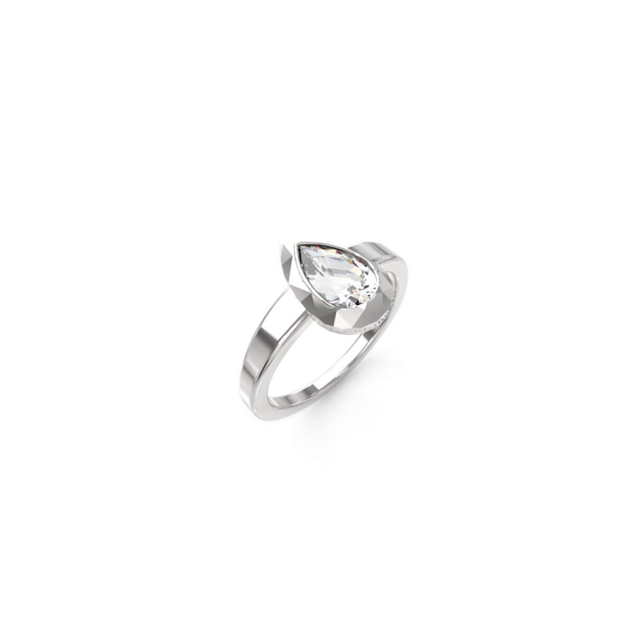 Ring til kvinder Guess JUBR05248JWRH56 16 Slvfarvet #1
