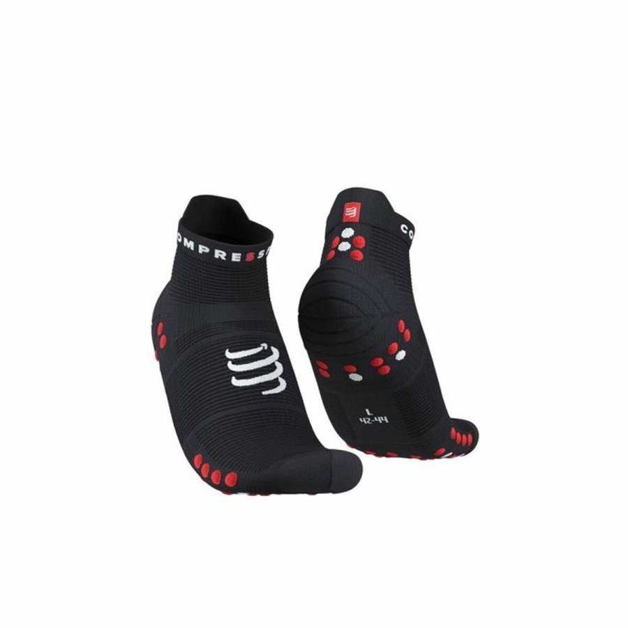 Sportsstrmper Compressport XU00047B-906 Sort #1