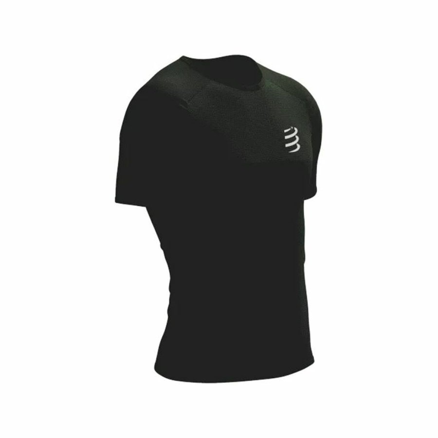 Kortrmet T-shirt til Mnd Compressport Performance Sort #2