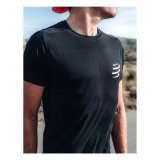 Kortrmet T-shirt til Mnd Compressport Performance Sort #5