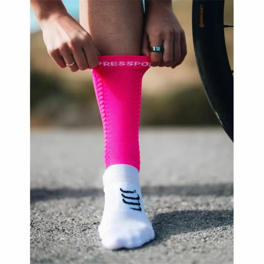 Sportsstrmper Compressport Pro Racing Mrk pink #3