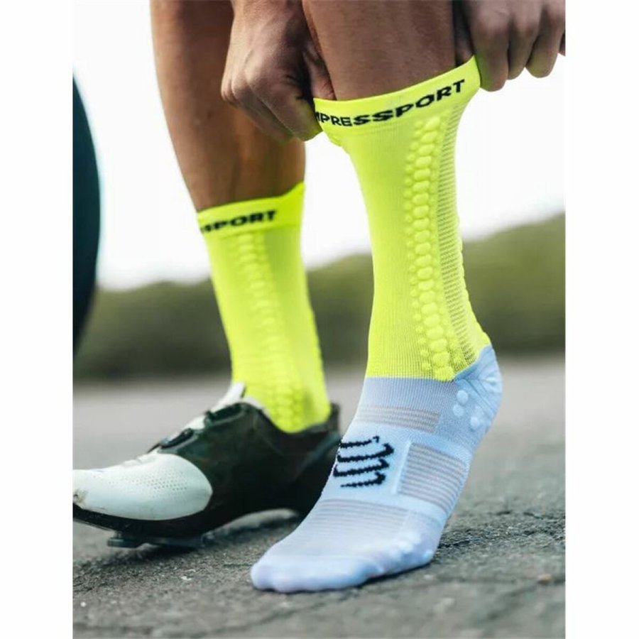 Sportsstrmper Compressport Pro Racing Limegrn #3