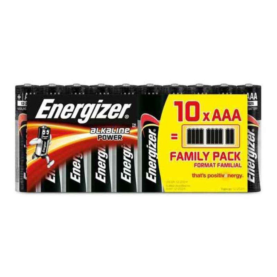 Alkalinebatterier Energizer 630066 AAA LR03 (10 uds) #1