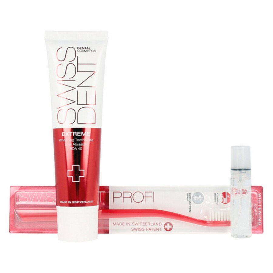 Conjunto de Pasta de Dentes com Escova Swissdent 4 Dele #1