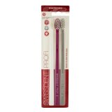 Escova de Dentes Branqueadora Swissdent Soft Family Gr Pink Hvid #1