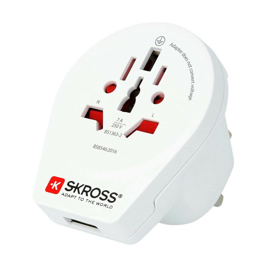 Adapter Skross 1500267 Storbritannien International 1 x USB #2