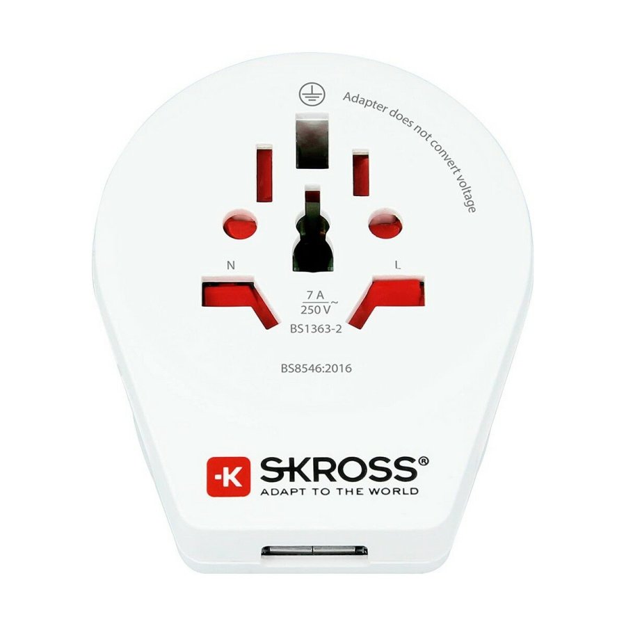Adapter Skross 1500267 Storbritannien International 1 x USB #3