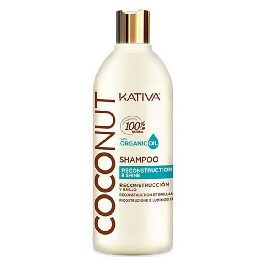 Fugtgivende shampoo Coconut Kativa (500 ml) (500 ml) #1