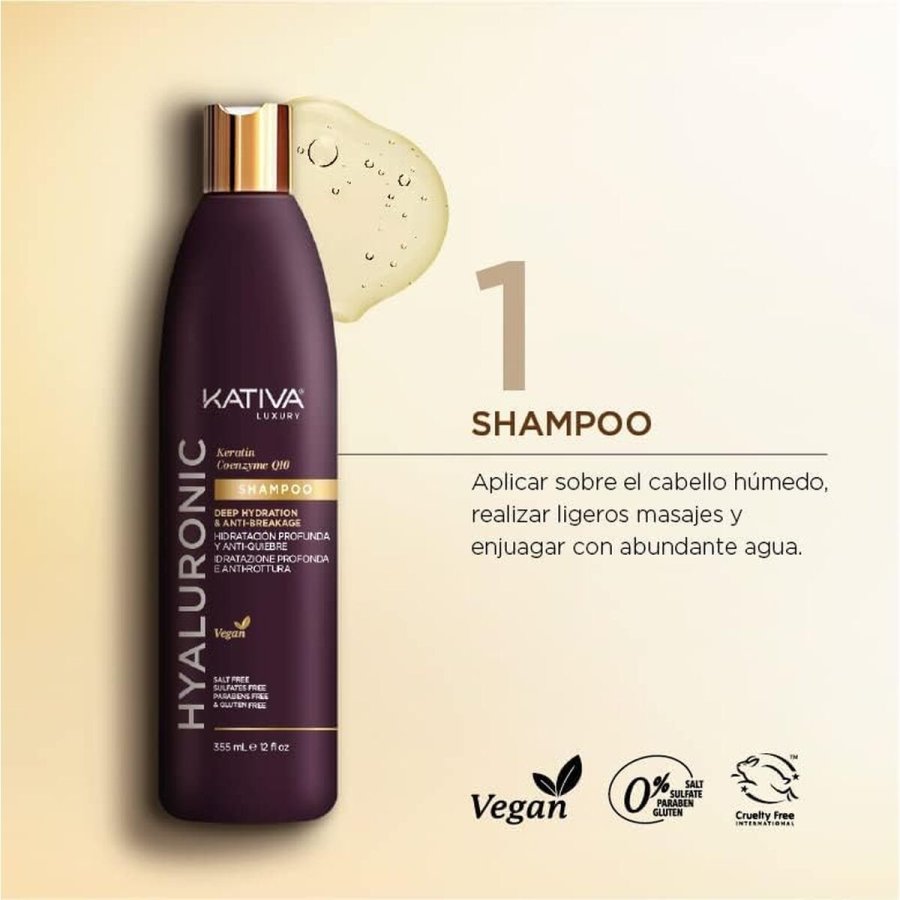 Shampoo Kativa HYALURONIC 500 ml #3