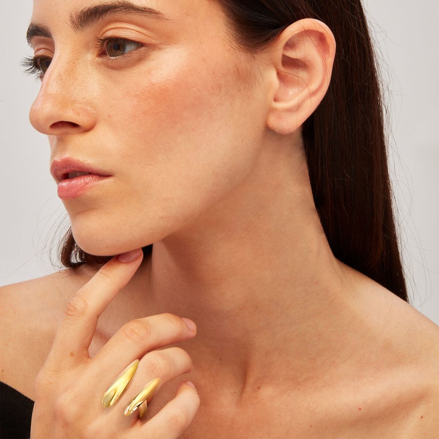 reringe til kvinder Breil TJ3706 Sterling slv 925 Gylden #4