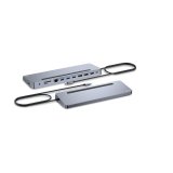 USB-C Hub i-Tec C31FLAT2PDPRO S�lvfarvet #1