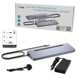 USB-C Hub i-Tec C31FLAT2PDPRO S�lvfarvet #2