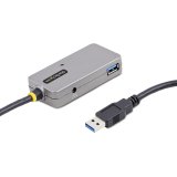 USB Hub Startech U01043-USB-EXTENDER Sort S�lvfarvet #2