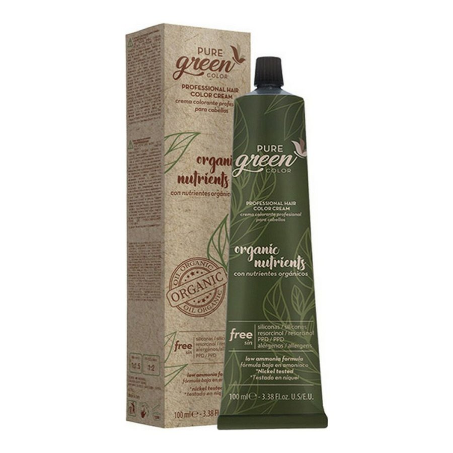 Farvecreme Pure Green Green 100 N 7.0 (100 ml) #1