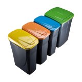 Papirkurv Sort/Bl polypropylen (15 L) #5