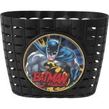Brnecykelkurv Batman CZ10961 Sort/Gul #1