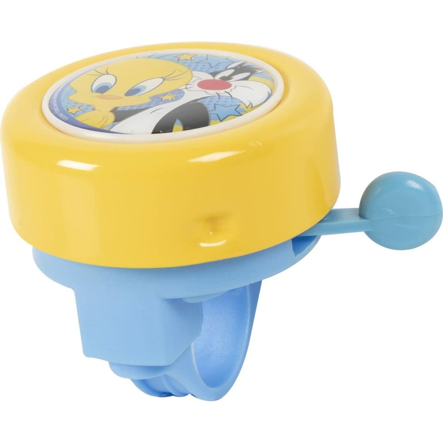 Ringeklokke til brnecykel Looney Tunes CZ10962 Gul #2
