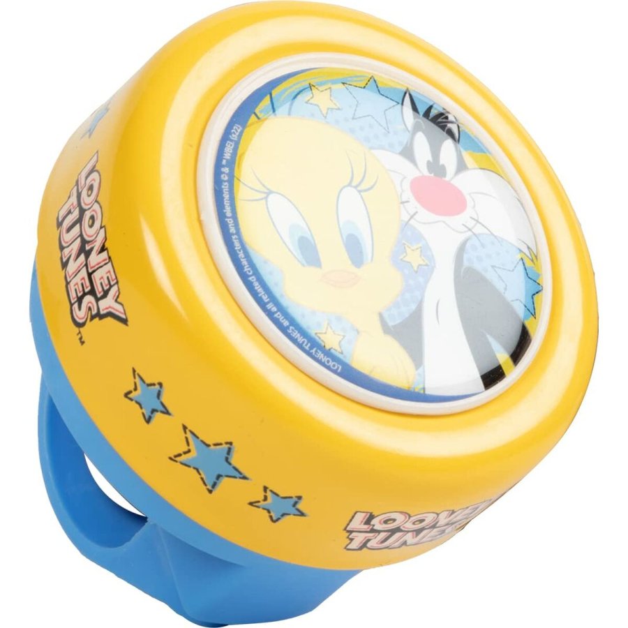 Ringeklokke til brnecykel Looney Tunes CZ10962 Gul #6