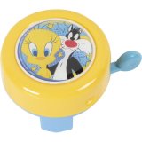 Ringeklokke til brnecykel Looney Tunes CZ10962 Gul #1