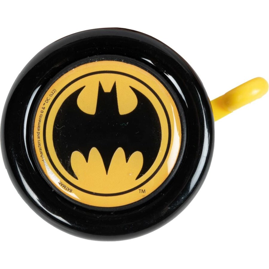 Ringeklokke til brnecykel Batman CZ10963 Sort/Gul #2