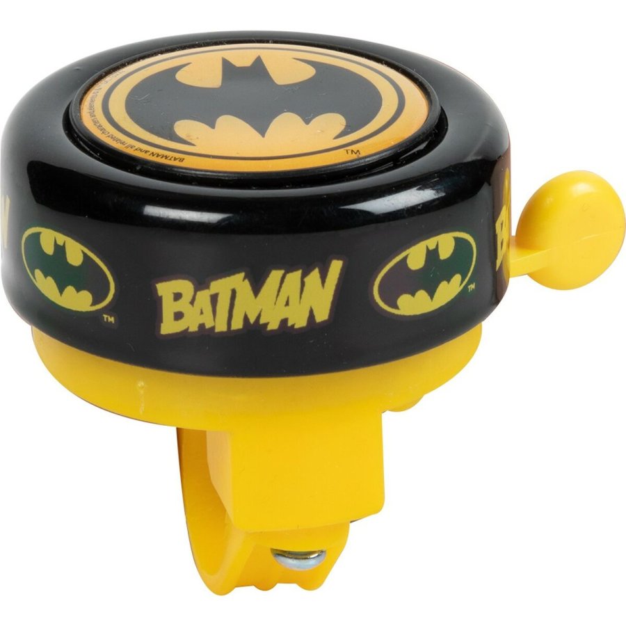 Ringeklokke til brnecykel Batman CZ10963 Sort/Gul #1