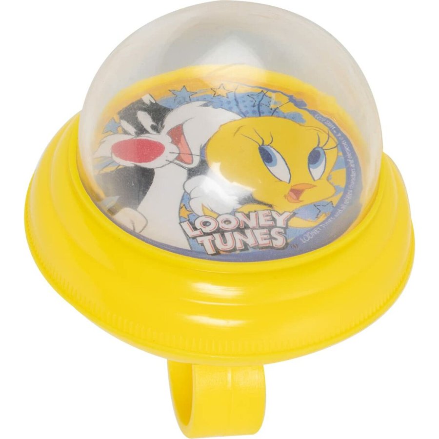Ringeklokke til brnecykel Looney Tunes CZ10964 Gul #2