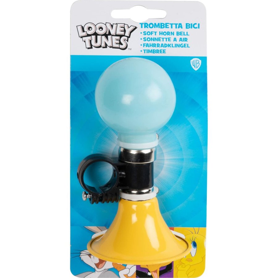 Ringeklokke til brnecykel Looney Tunes CZ10966 Gul #6