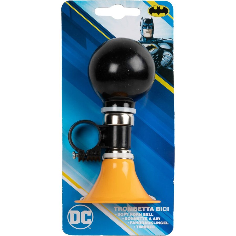 Ringeklokke til brnecykel Batman CZ10967 Sort/Gul #6