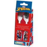 Bestikst Spider-Man CZ11342 Rustfrit stl Multifarvet 2 Dele #1