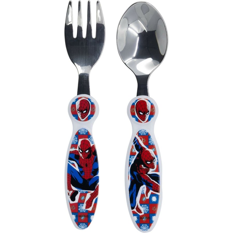 Bestikst Spider-Man CZ11342 Rustfrit stl Multifarvet 2 Dele #3