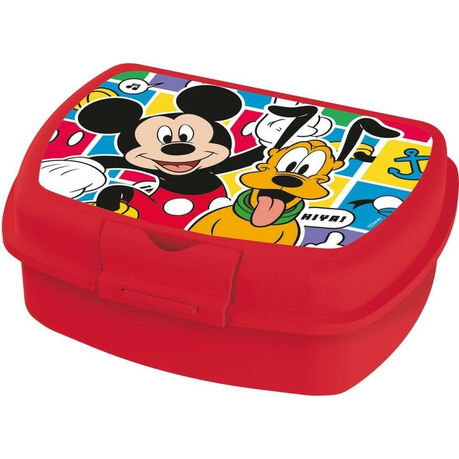Madkasse med tilbehr Mickey Mouse CZ11370 Rd Plastik #1