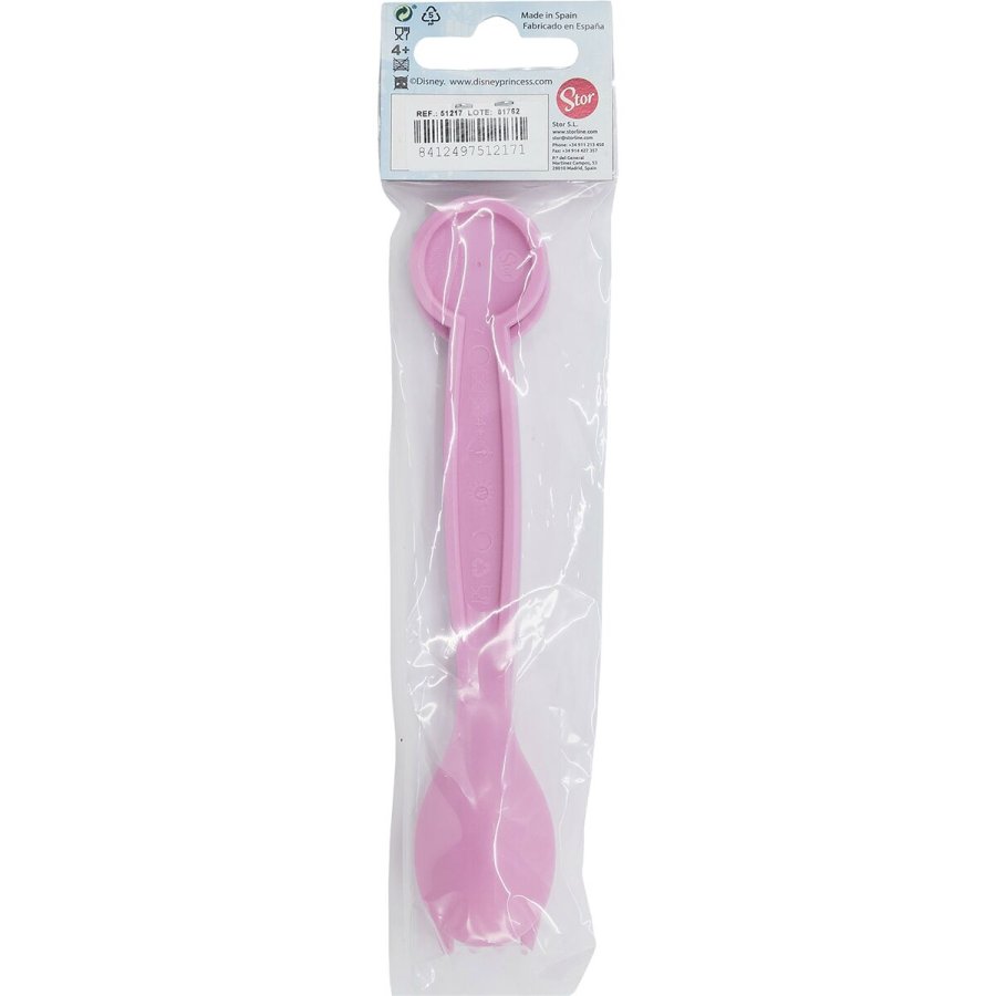 Bestikst Disney Princess CZ11398 Pink Plastik 2 Dele #5