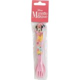 Bestikst Minnie Mouse CZ11401 Pink Plastik 2 Dele #5