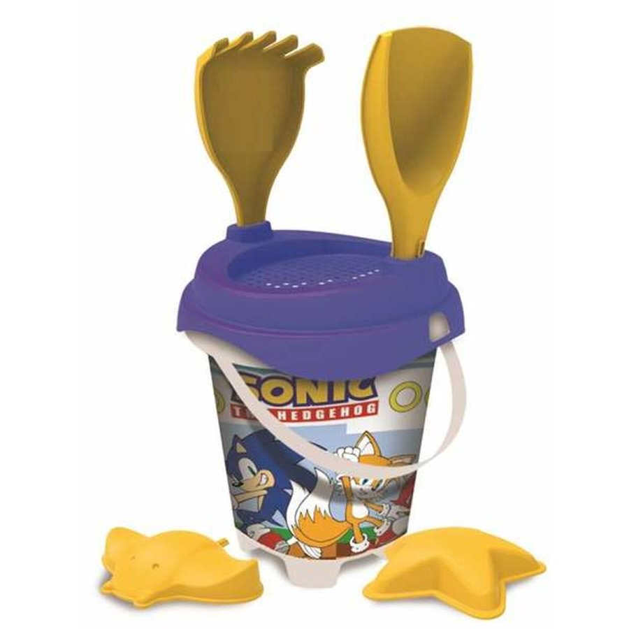 St med legetj til stranden Unice Toys 18 cm Multifarvet #1