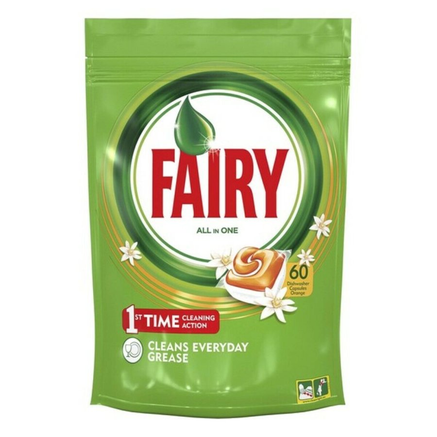 Opvaskemaskine tabletter All in One Fairy (60 uds) #1