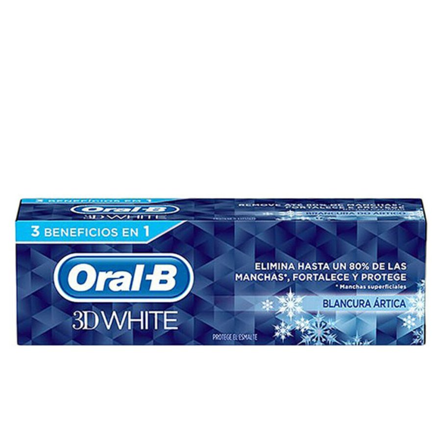 Tandblegning Tandpasta 3D White Oral-B D White Blancura Artica (75 ml) 75 ml #1