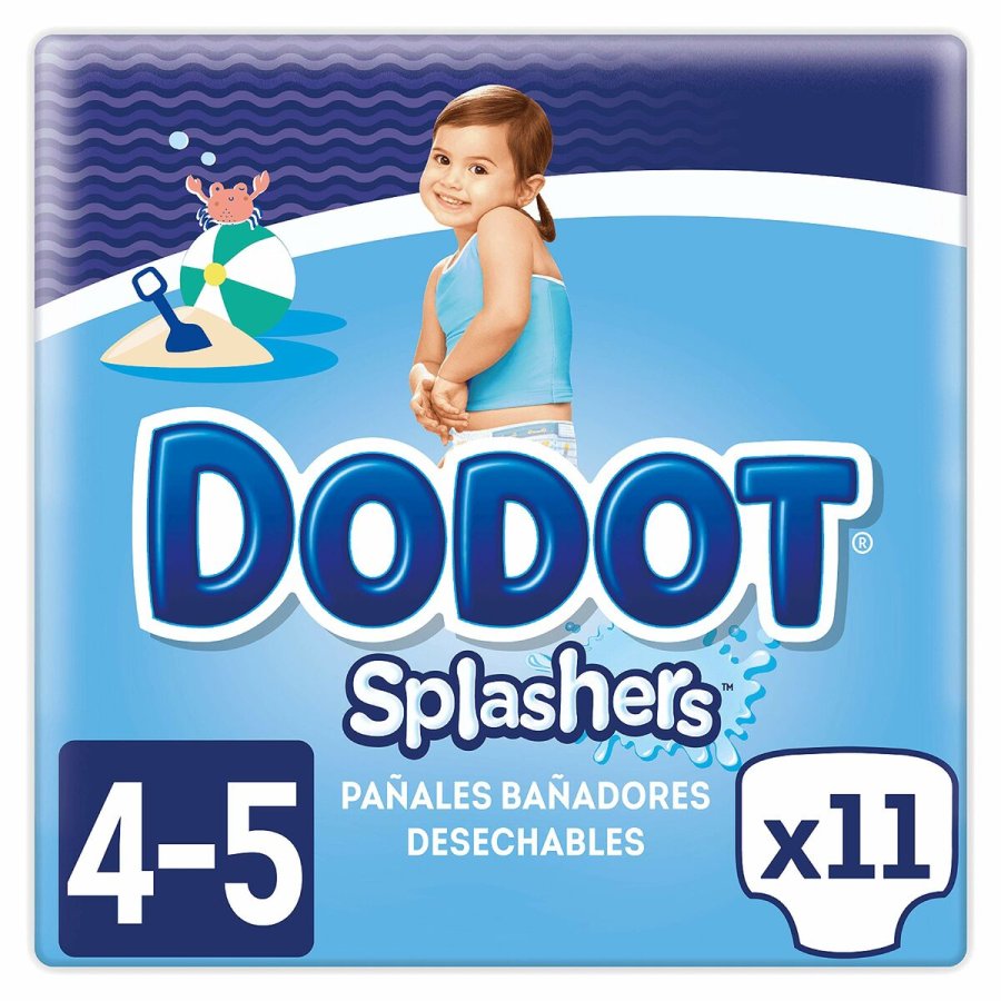 Engangsbleer Dodot Splashers 4-5 9-15 kg (11 Enheder) #2