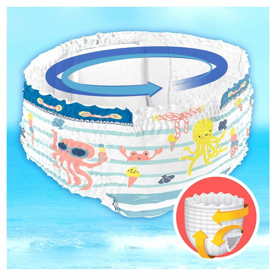 Engangsbleer Dodot Splashers 4-5 9-15 kg (11 Enheder) #4