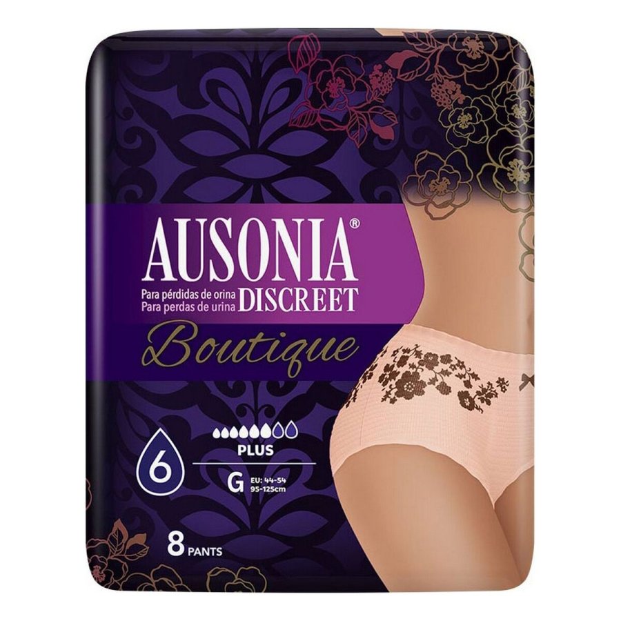 Inkontinens Hygiejnebind Ausonia Discreet Boutique Stor (8 uds) #6