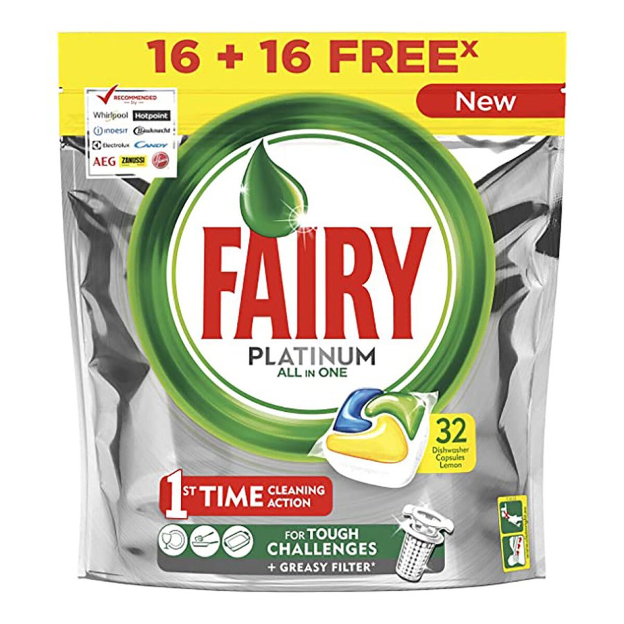 Opvaskemaskine tabletter Fairy Platinum All in One #1