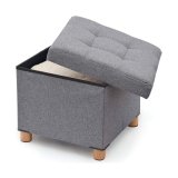 Puf Domopak Living Gr 38 x 38 x 34 cm Polyester #1