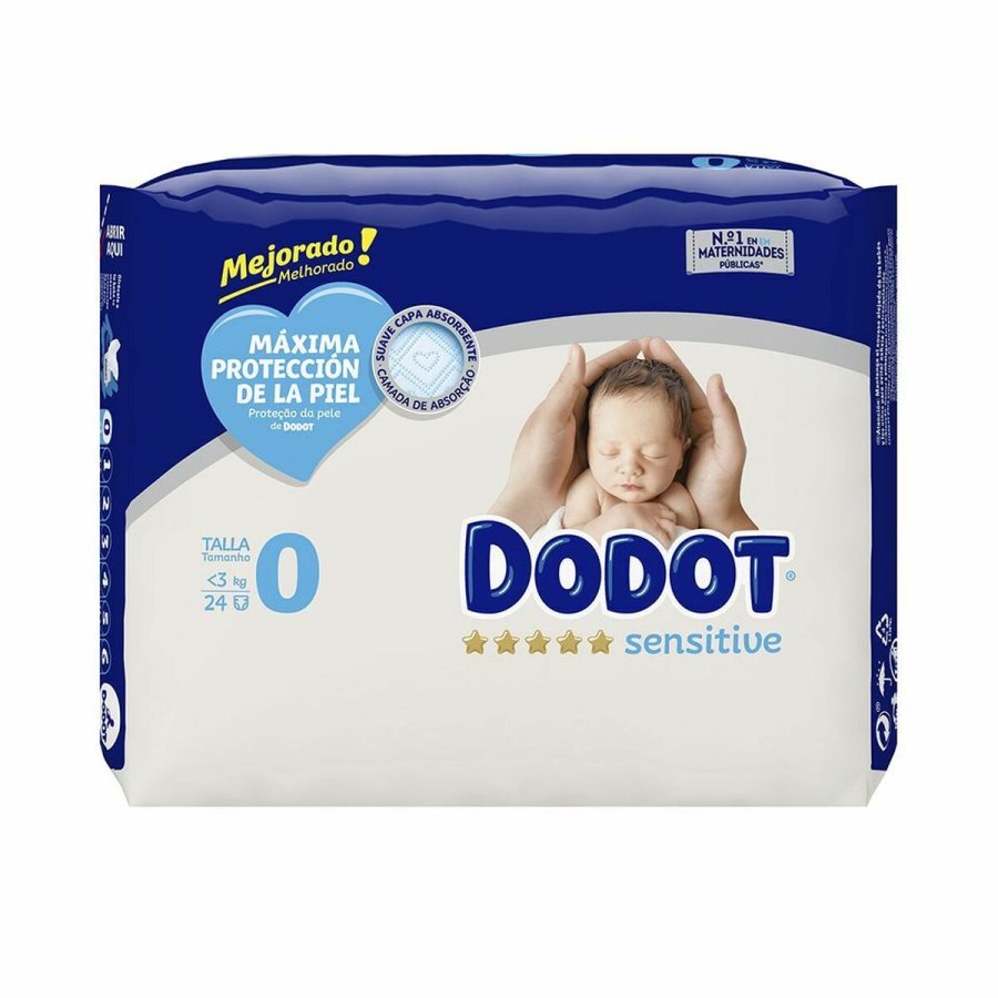 Engangsbleer Dodot Sensitive Strrelse 0 (24 uds) #1