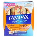 Super Plus Tampon Pearl Compak Tampax Tampax Pearl Compak 16 enheder #1