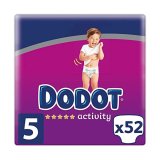 Engangsbleer Dodot Dodot Activity Strrelse 5 52 enheder 11-16 kg #1