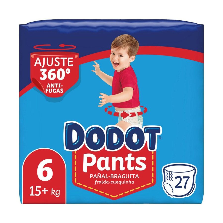 Engangsbleer Dodot Dodot Pants 15+ kg Strrelse 6 27 enheder #1